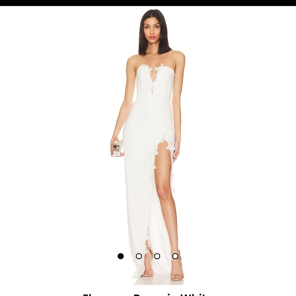 Sau Lee Florence white dress
